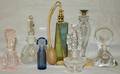 090357 CRYSTAL PERFUME BOTTLES INCLUDING LALIQUE