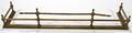 082290 BRASS FIREPLACE FENDER H93 L48 D115