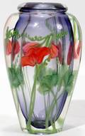 081425 DANIEL SALAZAR OF LUNDBERG STUDIOS GLASS VASE
