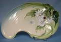 063633 FRANZ LADYBUG TRAY WBLUE DAISY MOTIF W15