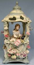 063201 LLADRO PORCELAIN FIGURE GAZEBO IN BLOOM