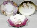 052337 PRUSSIAN  AUSTRIAN PORCELAIN CAKE PLATES