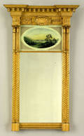 Federal giltwood mirror ca 1815