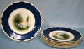 082329 SET OF 6 ROYAL WORCESTER PORCELAIN PLATES