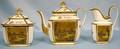082328 LIMOGES PORCELAIN TEA SET C1892 3 PCS