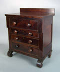Pennsylvania Empire childs mahogany chest mid 19th c