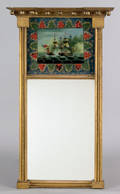 Federal giltwood mirror ca 1820