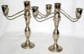 062343 DUCHIN STERLING CANDELABRA PAIR H115