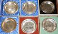 062341 STERLING COMMEMORATIVE PLATES 6