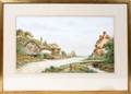 062338 ALFRED WATERS WATERCOLOR COTTAGE  STREET