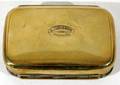 051442 A FORSSMAN WESTERAS BRASS DOUBLE HINGED BOX