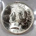 090469 US STERLING SILVER PEACE DOLLAR 1925P MS65