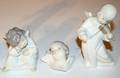 090433 LLADRO PORCELAIN ANGEL FIGURINES 4536  4539