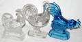 072388 GLASS ROOSTERS 3