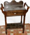 072372 AMERICAN STAINED PINE WASH STAND C1880