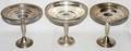 060477 AMERICAN STERLING SILVER COMPOTES MID 20TH C