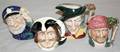 051505 ROYAL DOULTON PORCELAIN TOBY MUGS FOUR