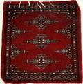 061519 BELUCHISTAN HANDWOVEN WOOL MAT 17x16