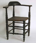 New England painted corner chair