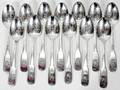 042421 INTL STERLING 13 COLONY BICENTENNIAL SPOONS