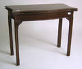 Chippendale style mahogany card table