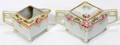 091573 NIPPON PORCELAIN CREAMER  COVERED SUGAR BOWL