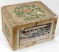 082463 WOOD TEA CHEST H83 W123 D103