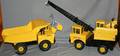 081600 MIGHTY TONKA METAL DUMP TRUCK  STEAM SHOVEL