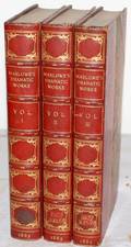 072482 THE WORKS OF CHRISTOPHER MARLOWE 3 VOLS
