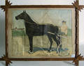 Chromolithograph of the Champion Harness Horse