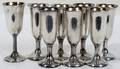 061571 ROGERS STERLING SILVER CORDIALS MID 20TH C