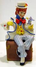 063778 CYBIS BISQUE FIGURE OF A CLOWN JUMBLES