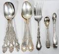 071594 ROGERS BROS SILVERPLATE FLATWARE EIGHT
