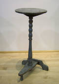 New England painted candlestand earlymid 18th c
