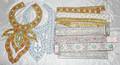 070478 BEADED COLLARS  BELTS 9 PCS