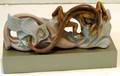 063387 LLADRO PORCELAIN FIGURE LIZARD H325 W575