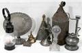 050547 AMERICAN METAL  GLASS OIL LAMPS  PARTS ETC