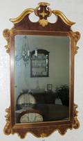 091061 LABARGE CHIPPENDALE STYLE MIRROR 49x28
