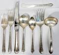 081023 ALVIN CHASED ROMANTIQUE STERLING FLATWARE