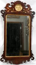071019 AMERICAN FEDERAL MAHOGANY MIRROR C1790