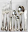 071005 GORHAM LANCASTER STERLING FLATWARE 40 PCS