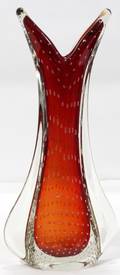 070026 SEGUSO ITALIAN GLASS VASE H115 W55