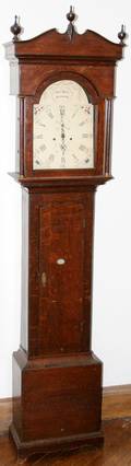 062018 THOMAS KING ENGLISH OAK GRANDFATHER CLOCK