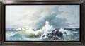 062010 EUGENE R GARIN OIL ON CANVAS SEASCAPE
