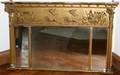 062043 AMERICAN FEDERAL PERIOD GESSO MANTLE MIRROR