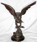 060061 AFTER JULES MOIGNIEZ BRONZE EAGLE H24 W22