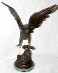 060059 AFTER JULES MOIGNIEZ BRONZE THE EAGLE