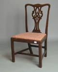 George III mahogany dining chair