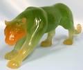 063437 DAUM ART GLASS PANTHER H55 W168