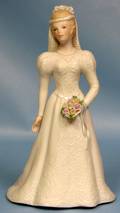 063423 CYBIS BISQUE FIGURE BRIDE H8